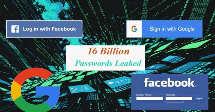 16 billion passwords leaked