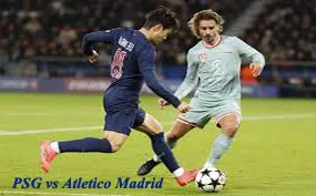 LIVE- PSG vs Atletico Madrid