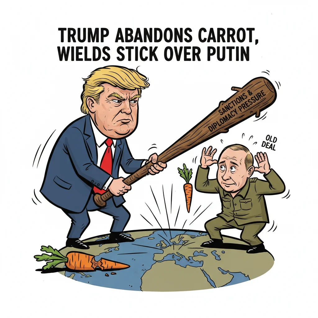 Rosenberg: Trump abandons carrot and wields stick over Putin in Ukraine talks
