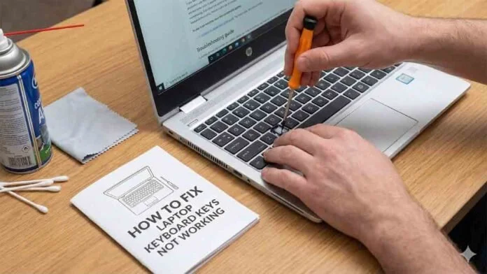 how to fix laptop keyboard keys not working